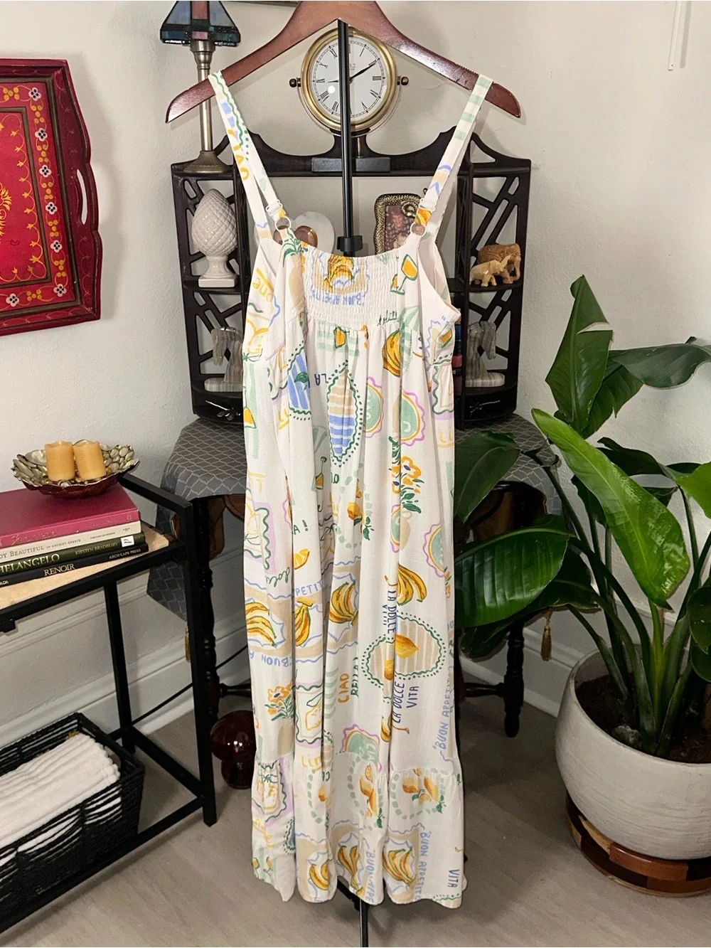 Paper Hearts European Summer Midi Sundress🍋✨